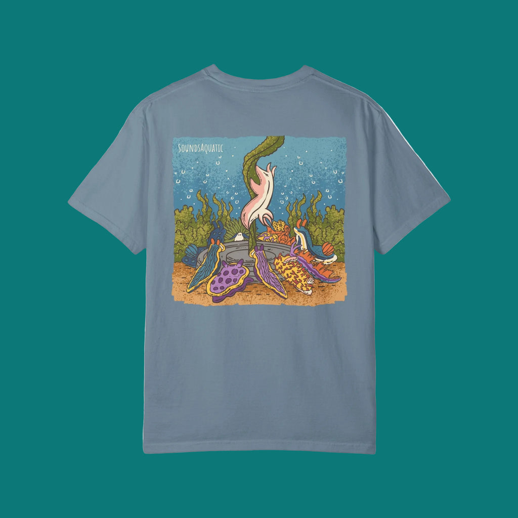 Lets Get Nudi Tee - Sounds Aquatic Design